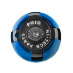 Bouchon de carter d'huile puig aluminium bleu