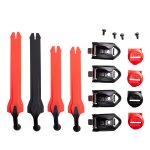 Boucle bottes fox comp strap kit black