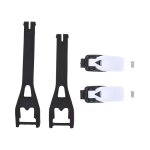 Boucle bottes fox comp strap / lever kit enfant black