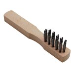 Brosse p2r pour bougie avec manche en bois