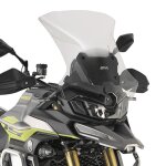 Bulle givi haute protection ( + 11. 5 cm) incolore