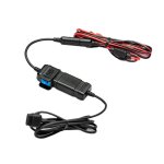 C�ble d'alimentation quad lock 12v vers usb noir