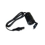 C�ble chargeur de batterie tecmate o - 6 avec prise allume cigare