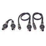 C�ble chargeur de batterie tecmate o - 67 kit adaptateur, vers cc 2, 5mm sae - 67