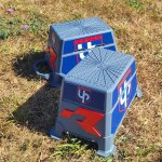 Cales de depart up design la paire gris