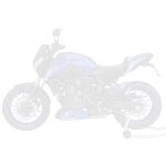 Capot de selle ermax yamaha mt 07 2021 - look carbone argent