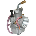 Carburateur p2r carburateur type pwk 28 silver a boisseau plat avec power jet entre air poli + coude ...