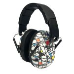 Casque anti - bruit banz 2 ans et + blanc / noir