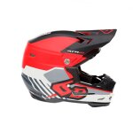 Casque cross 6d helmets atr - 2 target 2023 rouge / noir