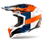 Casque cross airoh aviator 3 - monarch 2025 orange