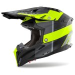 Casque cross airoh aviator 3 - monarch 2025 yellow