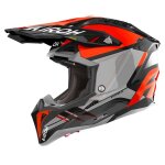 Casque cross airoh aviator 3 - saber 2024 orange