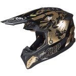 Casque cross airoh aviator 3 - tc 222 the legend 2023 black / gold