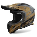 Casque cross airoh aviator ace 2 - sake 2024 gold matt