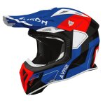 Casque cross airoh aviator ace 2 - shield 2026 blue / red