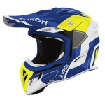 Casque cross airoh aviator ace 2 - shield 2026 blue / yellow