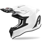 Casque cross airoh stryker - color - white gloss 2025 white
