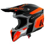 Casque cross airoh wraaap - conquer 2026 orange matt