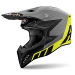 Casque cross airoh wraaap - reloaded 2024 yellow