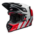 Casque cross bell moto - 9s flex hello cousteau 2026 red