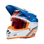 Casque cross bell moto - 9s flex merchant 2026 orange