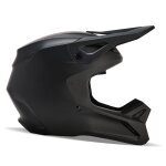 Casque cross fox enfant v1 matte mat black
