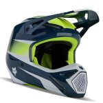 Casque cross fox v1 - flora 2024 dark indigo
