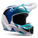 Casque cross fox v1 kozmik 2024 bleu