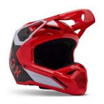 Casque cross fox v1 lean 2025 fluo red