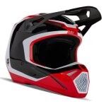 Casque cross fox v1 - nitro 2024 fluo red