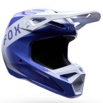 Casque cross fox v1 - noble - enfant purple