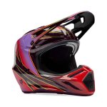 Casque cross fox v3 rs canvas 2026 rouge