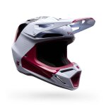 Casque cross fox v3 tine 2027 cranberry