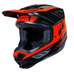 Casque cross kenny titanium graphic 2025 black orange gradient