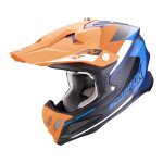 Casque cross scorpion exo vx - 22 air - beta 2026 bleu orange