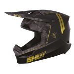 Casque cross shot furious - army 2023 gold