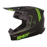 Casque cross shot furious - army 2023 green
