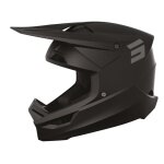 Casque cross shot furious - solid - matt 2024 black