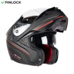 Casque modulable dexter adron carbon decal matt 22. 06 carbon black / red matt Casque modulable dexter adron carbon decal matt 22. 06 carbon black / red matt