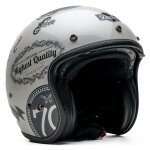 Casque jet dexter element dmc white shiny