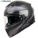 Casque intégral dexter eleven stranger black / grey Casque intégral dexter eleven stranger black / grey
