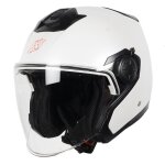 Casque jet dexter urbo 22. 06 white pearl