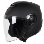 Casque jet dexter urbo 22. 06 black mat