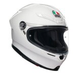 Casque int�gral agv k - 6 s - mono white