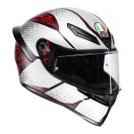 Casque int�gral agv k1 s - speedarmor matt black / grey