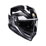 Casque int�gral agv k7 - glimpse matt black / white