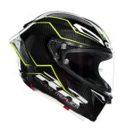 Casque int�gral agv pista gp rr - performante carbon lime