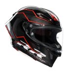 Casque int�gral agv pista gp rr - performante carbon red
