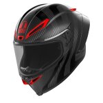 Casque int�gral agv pista gp rr - intrepido carbon black red