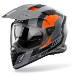Casque int�gral airoh bandit - horn gris / orange